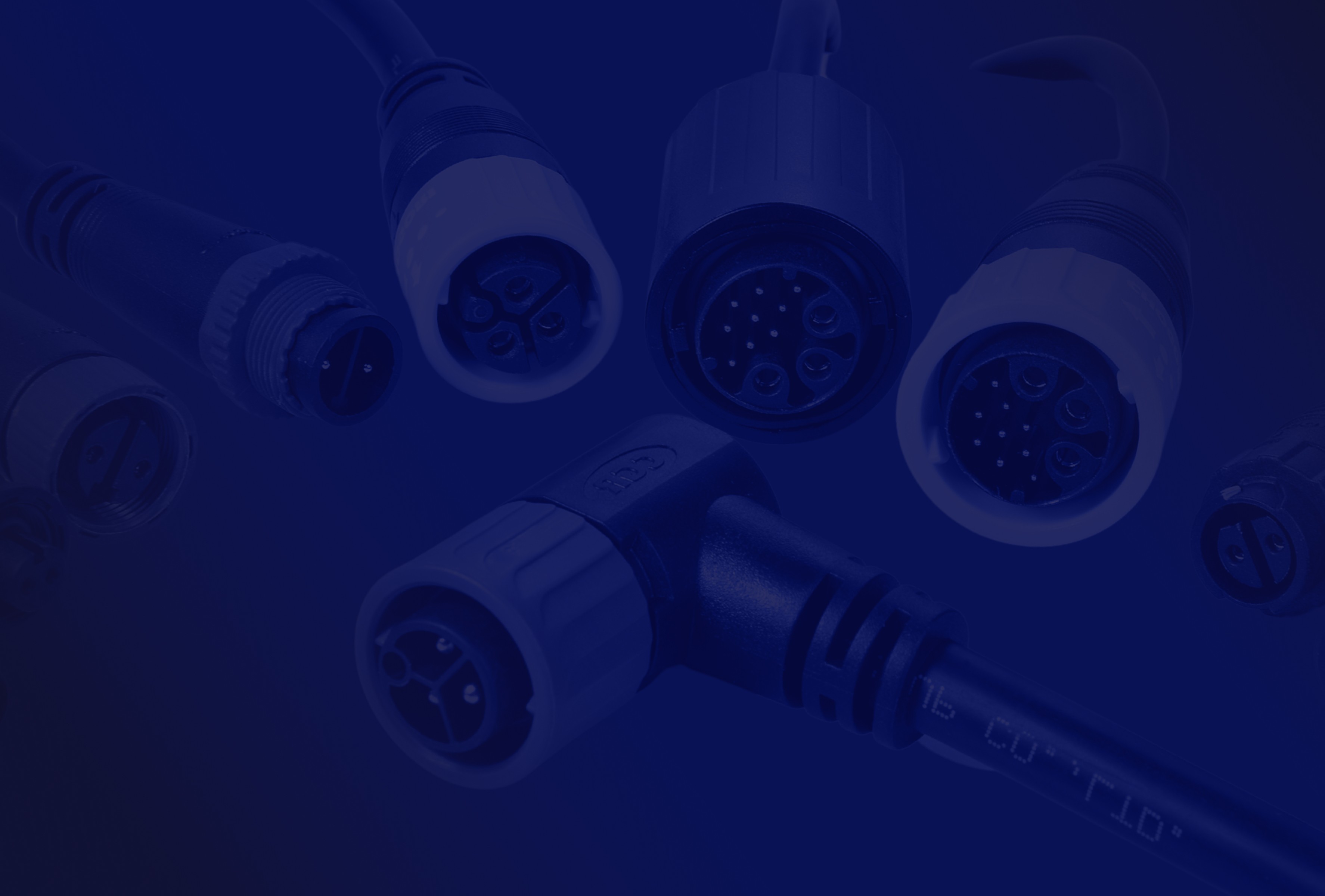 Assortment of waterproof connectors